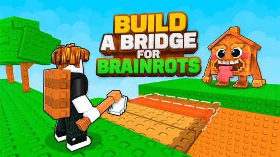 Build a Bridge for Brainrots game Play Build a Bridge for Brainrots game