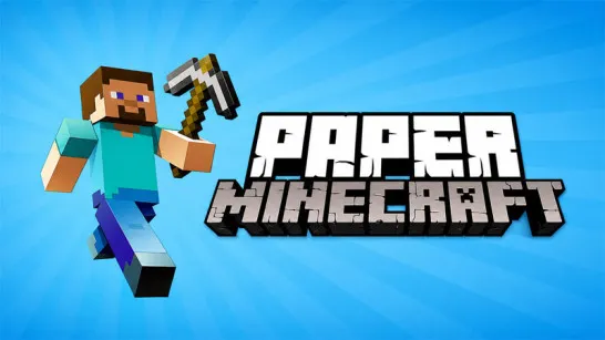 Paper Minecraft game Play Paper Minecraft game