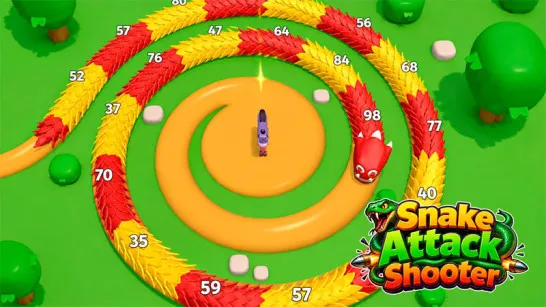 Snake Attack Shooter game Play Snake Attack Shooter game